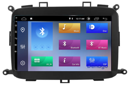 Kia Carens CarPlay autoradio | 2013 t/m 2019 | Denago DNG-A180 | 9 inch | Android 13 | Draadloos CarPlay & Android Auto