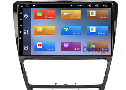 Skoda Octavia CarPlay autoradio | 2007 t/m 2012 | Denago DNG-A282 | 9 inch | Android 13 | Draadloos CarPlay & Android Auto