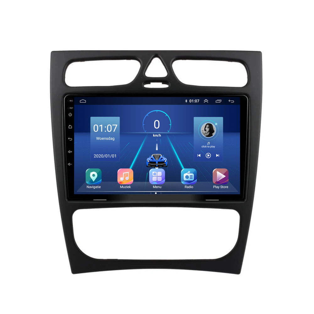 Mercedes Clase C W203 | Androide 13 | Radio de coche | 2000 a 2004 | CarPlay y Android Auto