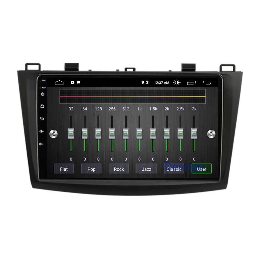 Radio para coche Mazda 3 CarPlay | 2010 a 2013 | Denago DNG-A71 | 9 pulgadas | Androide 13 | CarPlay inalámbrico y Android Auto