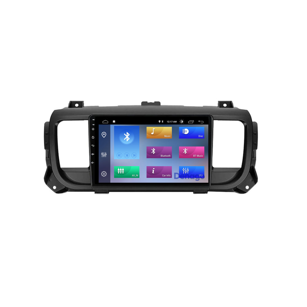 Radio para coche Citroën Spacetourer CarPlay | 2016 a 2023 | Denago DNG-A234 | 9 pulgadas | Androide 13 | CarPlay inalámbrico y Android Auto