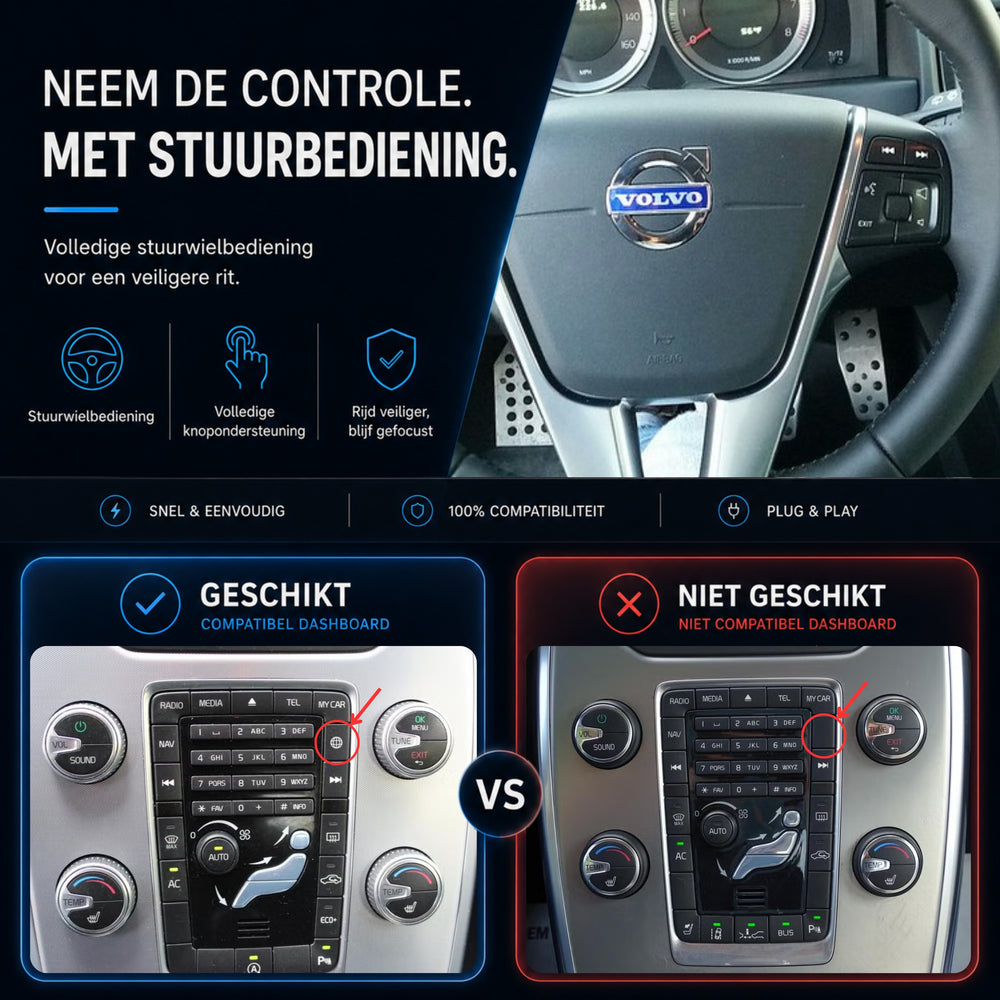 Volvo S80 | 2014 to 2016 | CarPlay & Android Auto Box | Sensus Connect