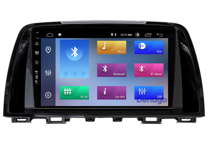 Mazda 6 CarPlay autoradio | Denago DNG-A343 | 2012 t/m 2015 | 9 inch | Android 13 | Draadloos CarPlay & Android Auto