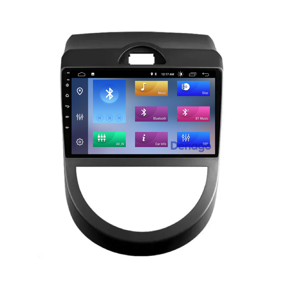 Radio para coche Kia Soul CarPlay | 2010 a 2013 | Denago DNG-A192 | 9 pulgadas | Androide 13 | CarPlay inalámbrico y Android Auto
