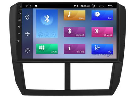 Subaru Forester CarPlay autoradio | 2008 t/m 2012 | Denago DNG-A132 | 9 inch | Android 13 | Draadloos CarPlay & Android Auto