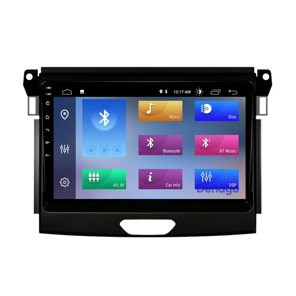 Ford Ranger CarPlay car radio | 2016 to 2019 | Denago DNG-A141 | 9 inches | Android 13 | Wireless CarPlay & Android Auto