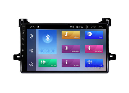 Toyota Prius CarPlay autoradio | 2016 t/m 2018 | Denago DNG-A311 | 9 inch | Android 13 | Draadloos CarPlay & Android Auto