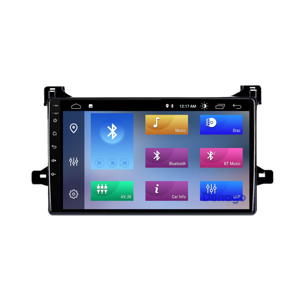 Autoradio Toyota Prius compatible CarPlay | 2016 à 2018 | Denago DNG-A311 | Écran 9 pouces | Android 13 | CarPlay sans fil & Android Auto