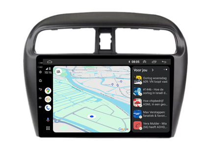 Mitsubishi Space Star | Android 13 | Autoradio | 2013 t/m 2024 | Carplay & Android Auto