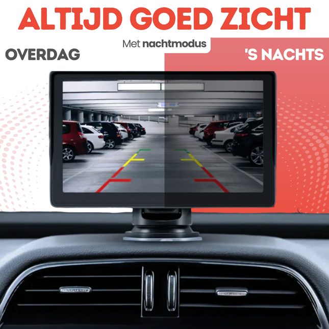 Caméra de recul et écran pour troisième feu stop Volkswagen Caddy | 2003 à 2015 | Vision nocturne | Images HD