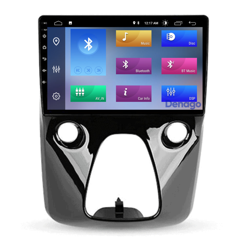 Radio para coche Peugeot 108 CarPlay | 2014 a 2023 | Denago DNG-A265 | 10 pulgadas | Androide 13 | CarPlay inalámbrico y Android Auto