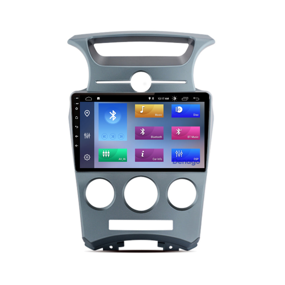 Radio para coche Kia Carens CarPlay | 2006 a 2012 | Denago DNG-A163 | 9 pulgadas | Androide 13 | CarPlay inalámbrico y Android Auto