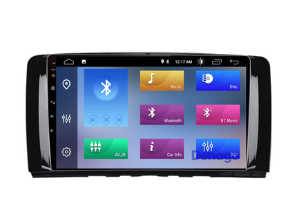 Mercedes R-Klasse CarPlay autoradio | 2005 t/m 2013 | Denago DNG-A190 | 9 inch | Android 13 | Draadloos CarPlay & Android Auto