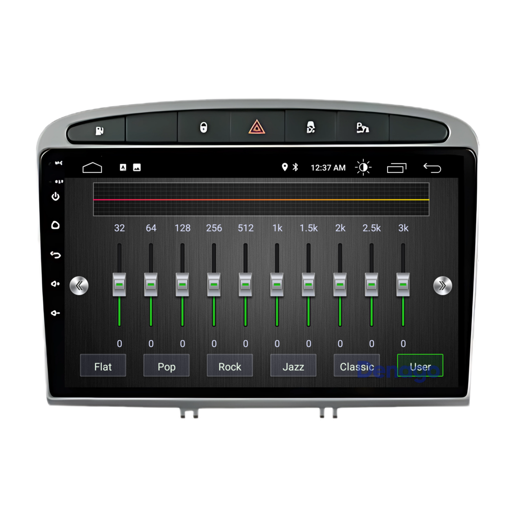 Radio para coche Peugeot 308 y 408 CarPlay | 2007 a 2020 | Denago DNG-A48 | 9 pulgadas | Androide 13 | CarPlay inalámbrico y Android Auto