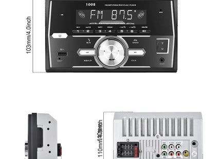 2-Din Autoradio | Bluetooth & USB