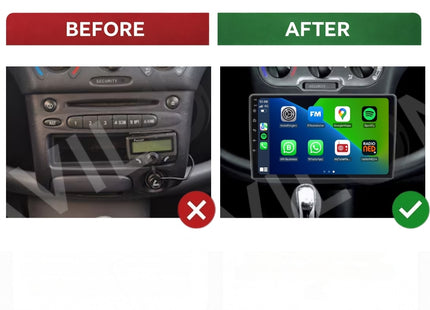 Toyota Yaris | Android 13 | Autoradio | 1999 t/m 2005 | Low versie | CarPlay & Android Auto