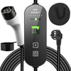 Portable EV Home Charger Type 2 | 3.6 kW | 5m Cable | Schuko Plug | Adjustable Charging Current (8A/10A/13A/16A) | LCD Display | 1-Phase | Water Resistant | Includes Storage Bag | For Electric Cars
