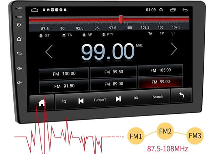 Dubbel-din autoradio | 32GB | Android 11 | 9 INCH