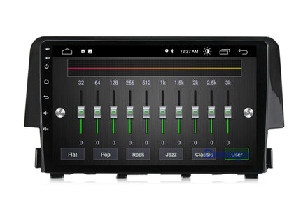 Honda Civic CarPlay autoradio | 2016 t/m 2021 | Denago DNG-A114 | 9 inch | Android 13 | Draadloos CarPlay & Android Auto