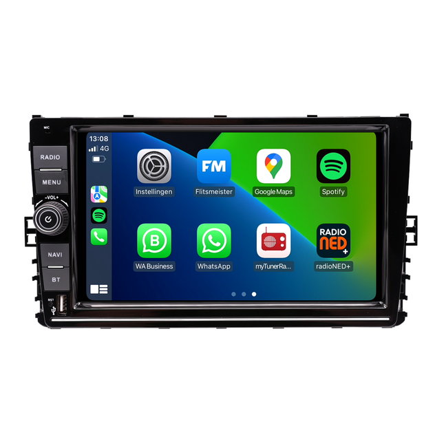 Volkswagen Polo | CarPlay & Android Auto | autoradio | 2018 t/m 2021 | Android 13 | 4+64GB