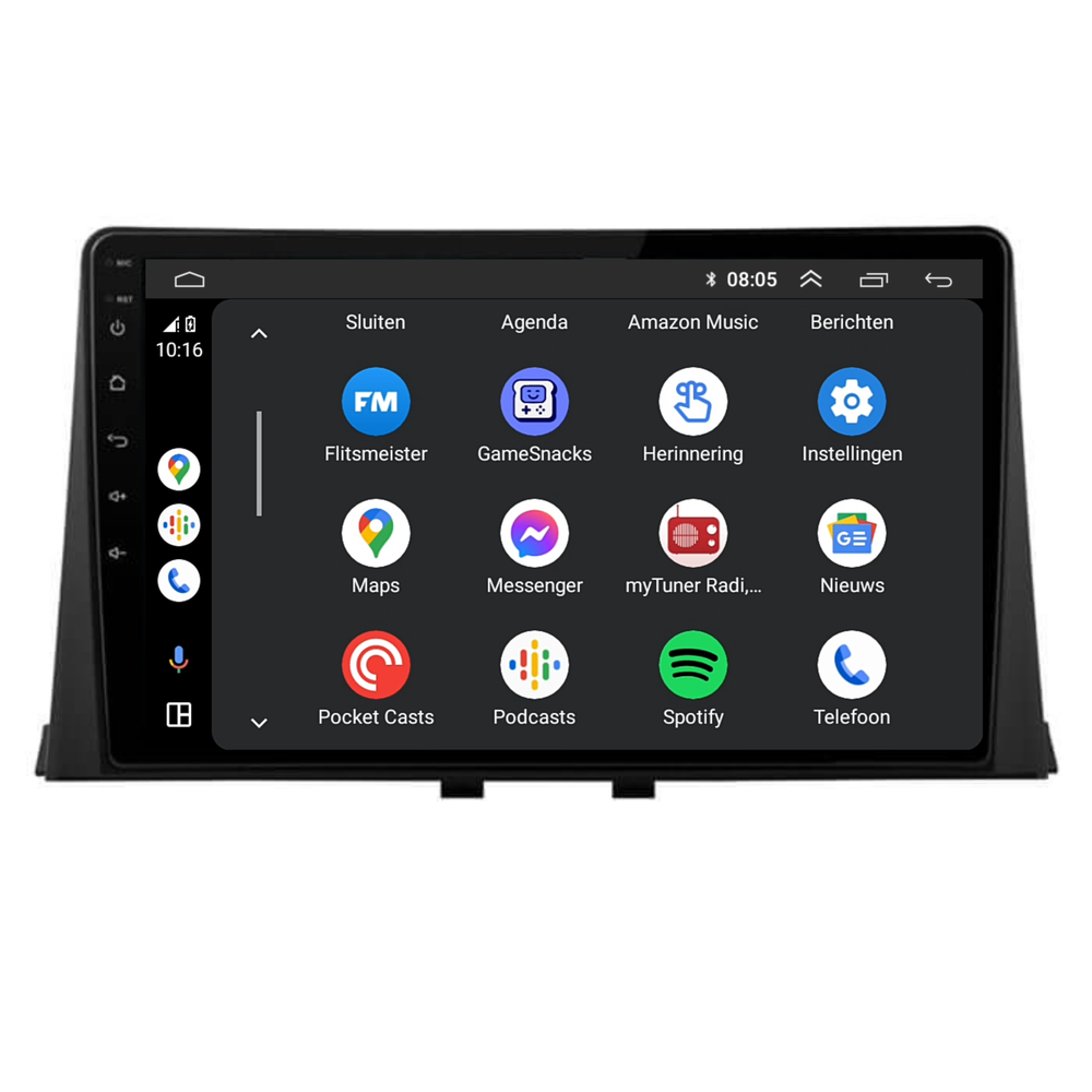 Citroen Berlingo | Android 13 | Car radio | 2019 to 2023 | CarPlay & Android Auto