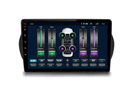 Peugeot Bipper | Android 13 | Autoradio | 2008 t/m 2019 | CarPlay & Android Auto