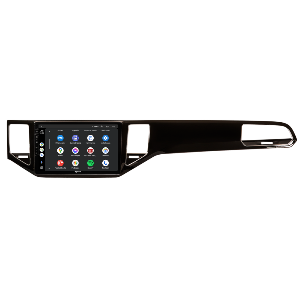 Volkswagen Golf Sportsvan | Androide 13 | Radio de coche | 2015 a 2021 | Carplay y Android Auto | Negro