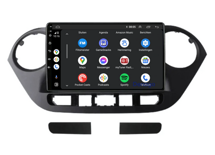 Hyundai i10 Autoradio | 2014 t/m 2017 | Android 13 & CarPlay