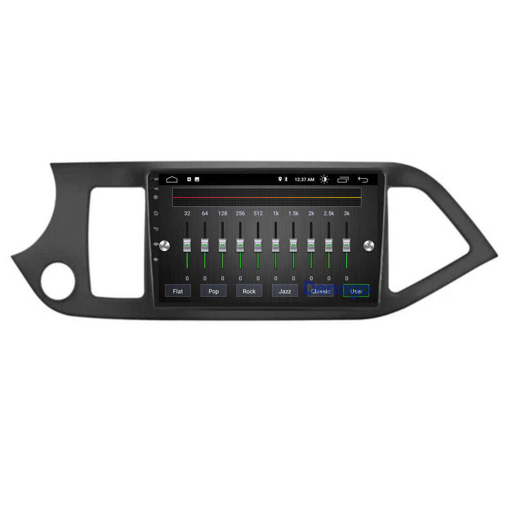 Radio de coche Kia Picanto CarPlay | 2011 a 2016 | Denago DNG-A337 | 9 pulgadas | Androide 13 | CarPlay inalámbrico y Android Auto