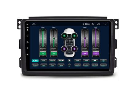 Smart Fortwo | Android 13 | Autoradio | 2009 t/m 2015 | CarPlay & Android Auto