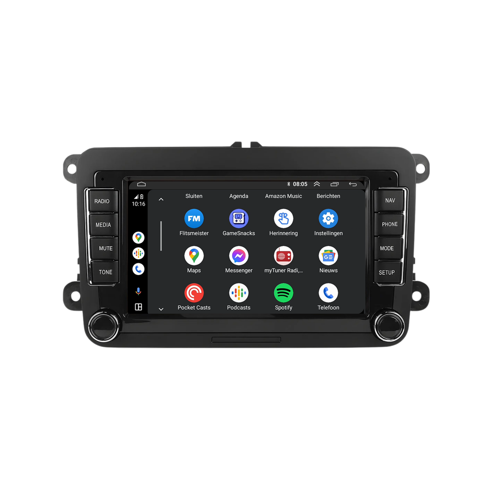 Radio para coche Volkswagen | Androide 13 | Carplay y Android automático | 2 GB + 64 GB