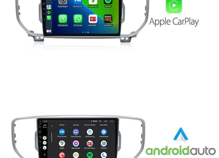 Kia Sportage | Android 13 | Autoradio | 2016 t/m 2019 | Carplay & Android Auto