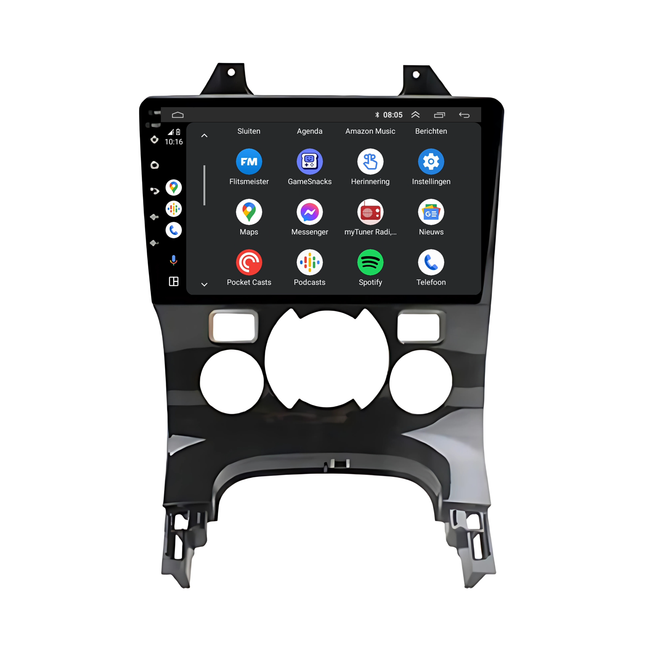 Peugeot 3008 | Android 13 | Autoradio | 2009 t/m 2016 | CarPlay & Android Auto