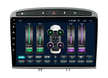 Peugeot 408 / 308 | Android 13 | Autoradio | 2007 t/m 2013 | CarPlay & Android Auto