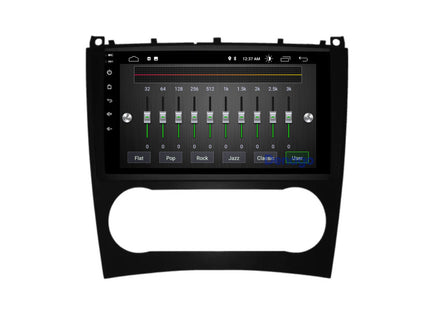 Mercedes C-Klasse W203 | CLC W203 | CLK W209 CarPlay autoradio | 2004 t/m 2011 | Denago DNG-A238 | 9 inch | Android 13 | Draadloos CarPlay & Android Auto