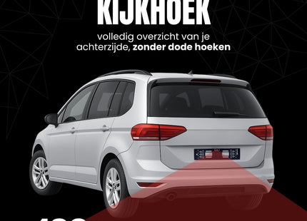 Cartronix RV-410 PRO kentekenplaathouder met camera | 8 LED Nachtzicht