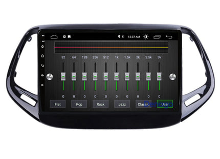 Jeep Compass CarPlay autoradio | 2017 t/m 2020 | Denago DNG-A122 | 9 inch | Android 13 | Draadloos CarPlay & Android Auto