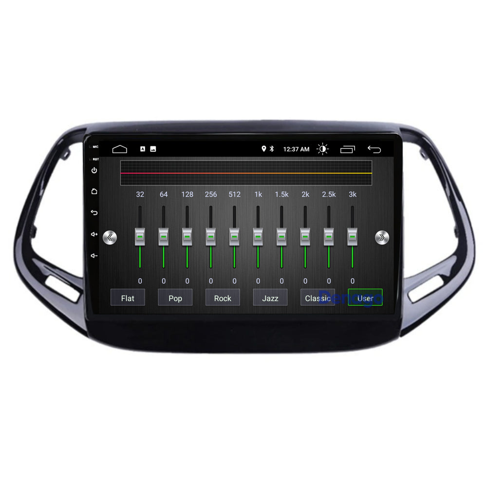 Radio para coche Jeep Compass CarPlay | 2017 a 2020 | Denago DNG-A122 | 9 pulgadas | Androide 13 | CarPlay inalámbrico y Android Auto