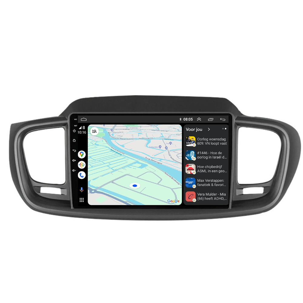Kia Sorento | Androide 13 | Radio de coche | 2015 a 2019 | Carplay y Android Auto