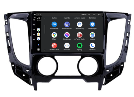 Mitsubishi L200 Android 11 Autoradio | 2016 | Carplay | Davilon