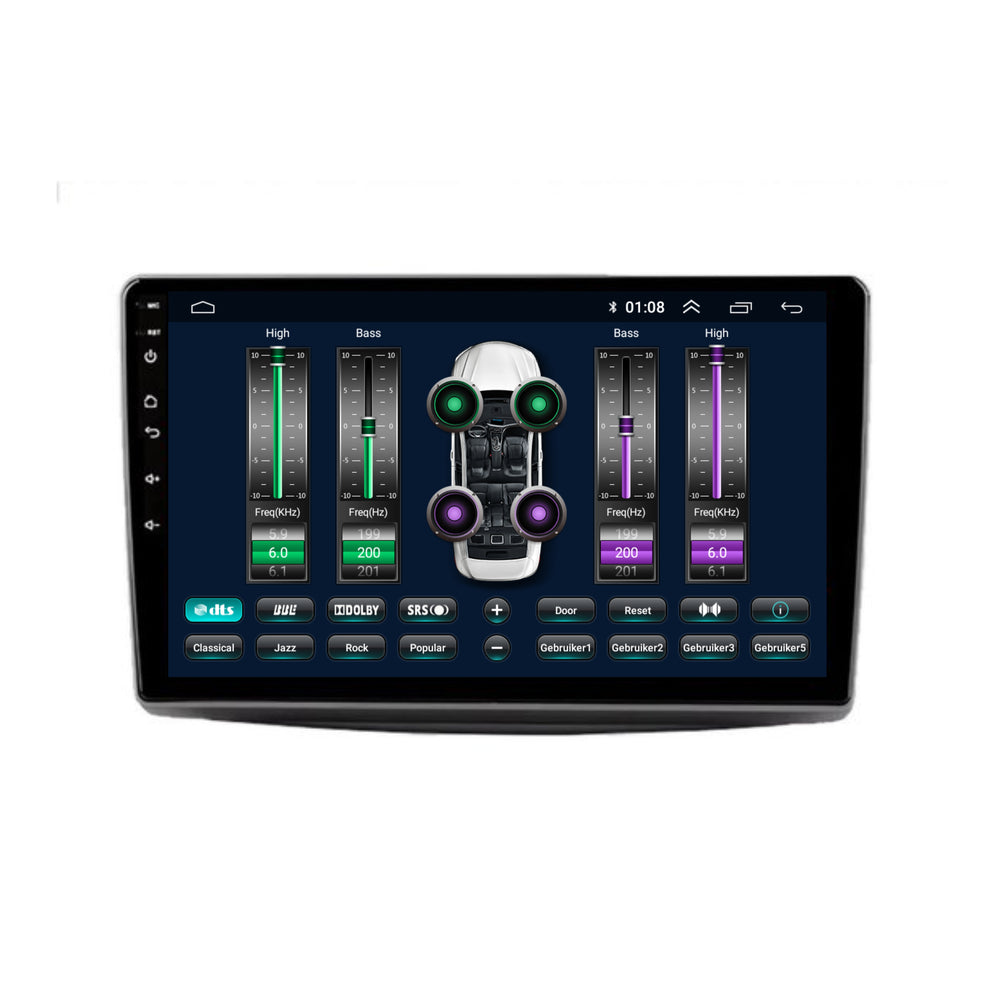 Alfa Romeo MiTo Android 13 autoradio CarPlay Android Auto 2008-2016