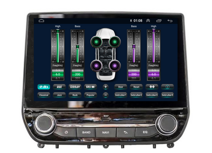 Ford Fiesta | Android 13 | Autoradio | 2017 t/m 2023 | CarPlay & Android Auto