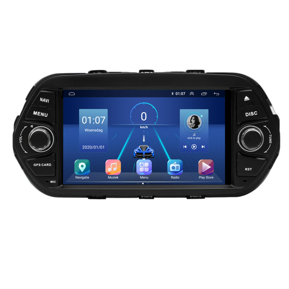 Fiat Tipo | Android 13 | Autoradio | 2015 t/m 2019 | CarPlay & Android Auto