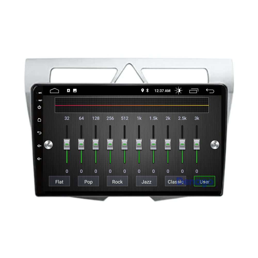 Radio de coche Kia Picanto CarPlay | 2008 a 2010 | Denago DNG-A88 | 9 pulgadas | Androide 13 | CarPlay inalámbrico y Android Auto | Marco plateado