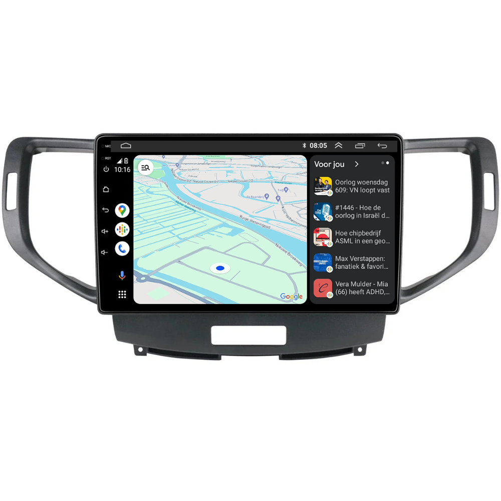 Honda Accord Android Autoradio | 2009 t/m 2013 | CarPlay