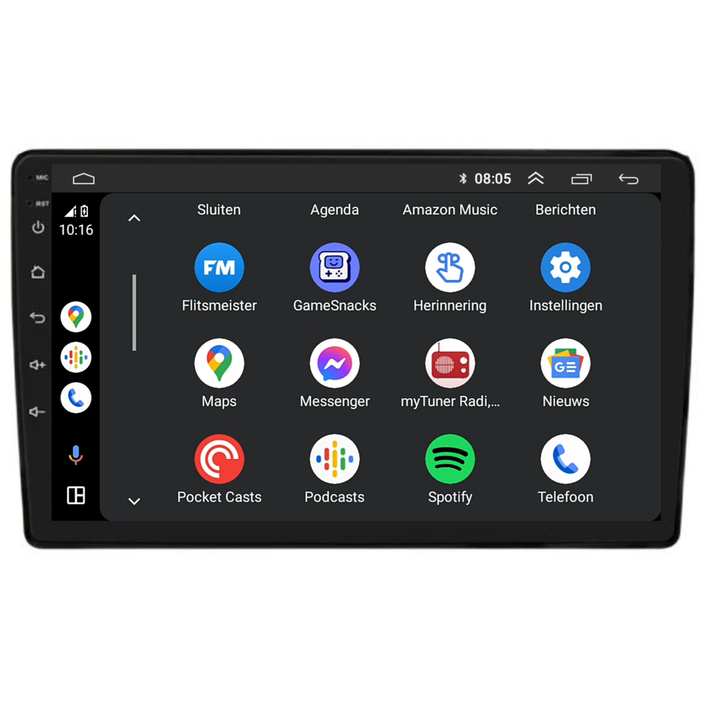 Audi A4 | Seat Exeo | Android 13 Car radio |  2000 to 2013 | Android Auto & Carplay
