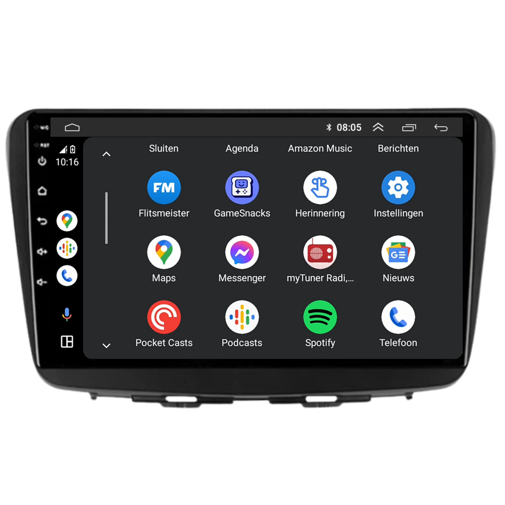 Suzuki Baleño | Androide 13 | Radio de coche | 2015 a 2020 | Carplay y Android Auto