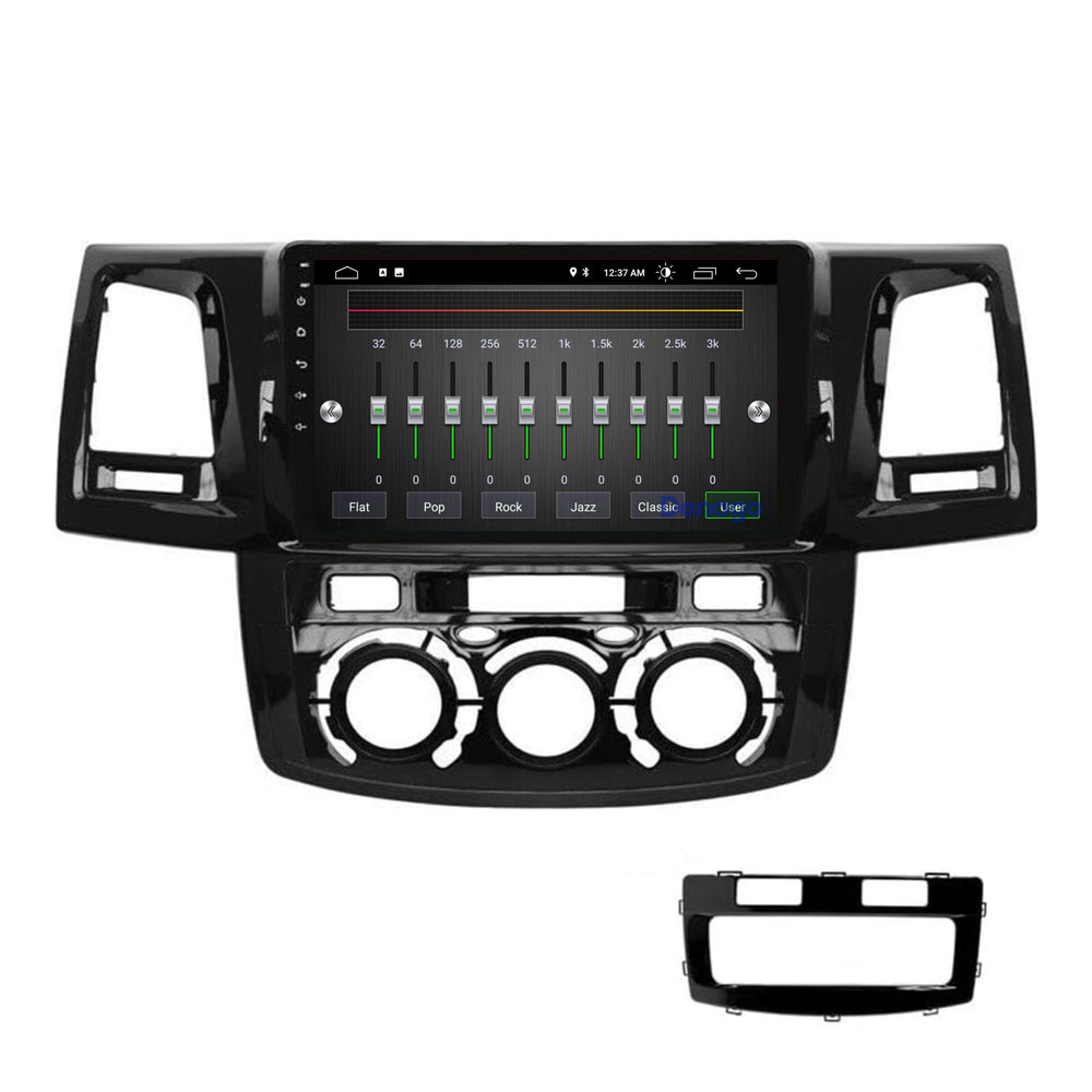 Radio para coche Toyota Hilux CarPlay | 2008 a 2016 | Denago DNG-A252 | 9 pulgadas | Androide 13 | CarPlay inalámbrico y Android Auto