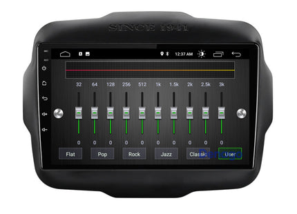 Jeep Renegade CarPlay autoradio | 2014 t/m 2023 | Denago DNG-A123 | 9 inch | Android 13 | Draadloos CarPlay & Android Auto
