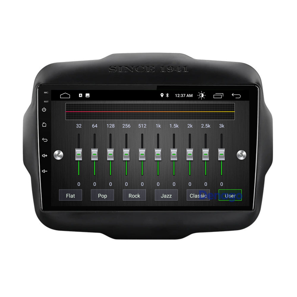 Radio para coche Jeep Renegade CarPlay | 2014 a 2023 | Denago DNG-A123 | 9 pulgadas | Androide 13 | CarPlay inalámbrico y Android Auto